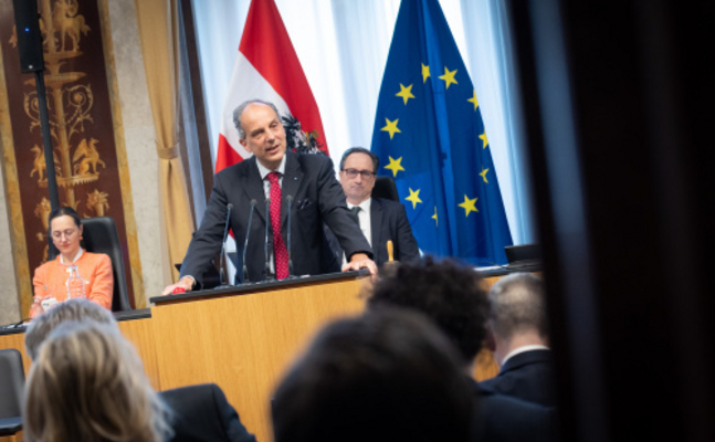 FPÖ-Bundesrat Dr. Johannes Hübner.