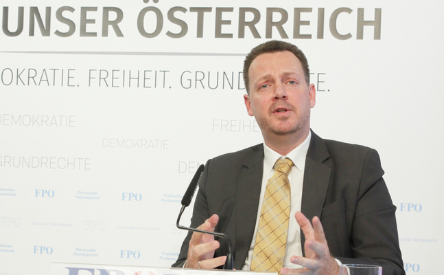 FPÖ-Gesundheitssprecher Gerhard Kaniak.