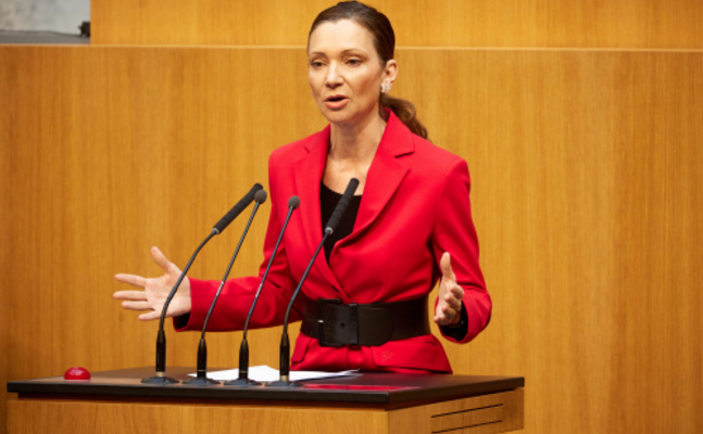 FPÖ-Außenpolitiksprecherin Susanne Fürst im Nationalrat.