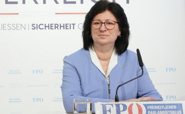 FPÖ-Frauensprecherin Rosa Ecker.