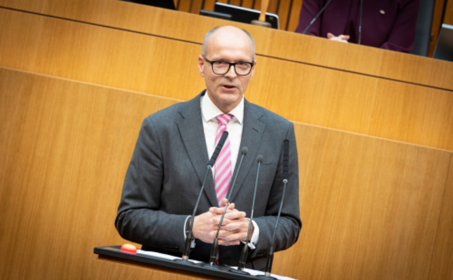 FPÖ-Justizsprecher Harald Stefan im Hohen Haus.