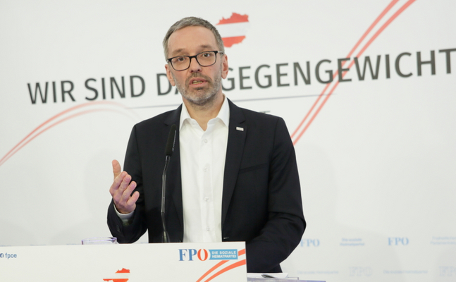 FPÖ-Bundesparteiobmann Herbert Kickl.