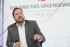 FPÖ-Generalsekretär und Mediensprecher Christian Hafenecker.