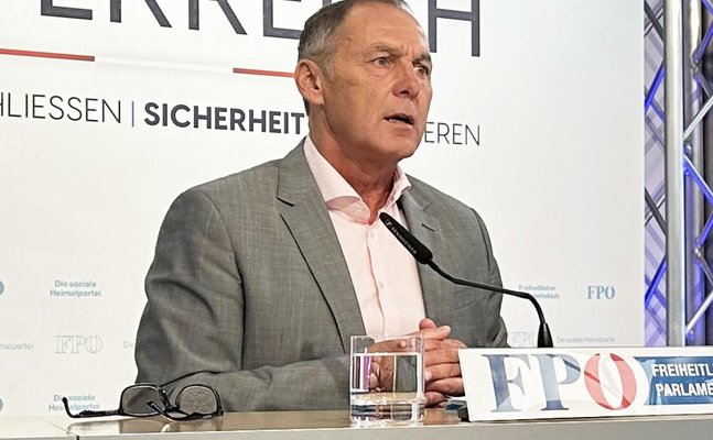 FPÖ-Konsumentenschutzsprecher Peter Wurm.