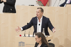 FPÖ-EU-Parlamentarier Georg Mayer.