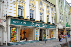 Ein Bild aus besseren Zeiten: Das Leiner-Stammhaus in St. Pölten.