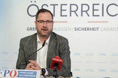 FPÖ-Generalsekretär Christian Hafenecker.