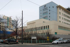 Das Lorenz-Böhler-Krankenhaus in Wien Brigittenau.