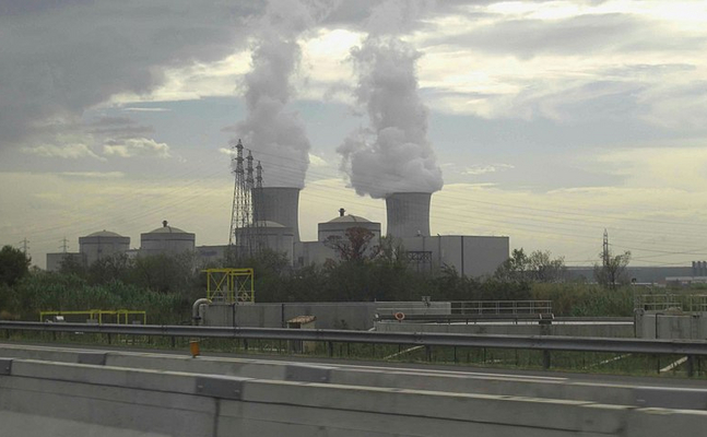 Das AKW im französischen Tricastin an der Rhone.