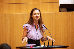 FPÖ-Verfassungssprecherin Susanne Fürst im Parlament.