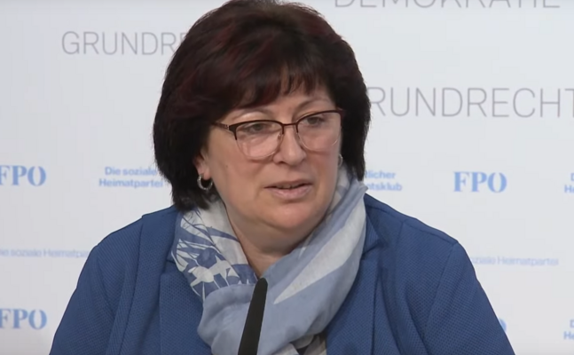 FPÖ-Seniorensprecherin Rosa Ecker.