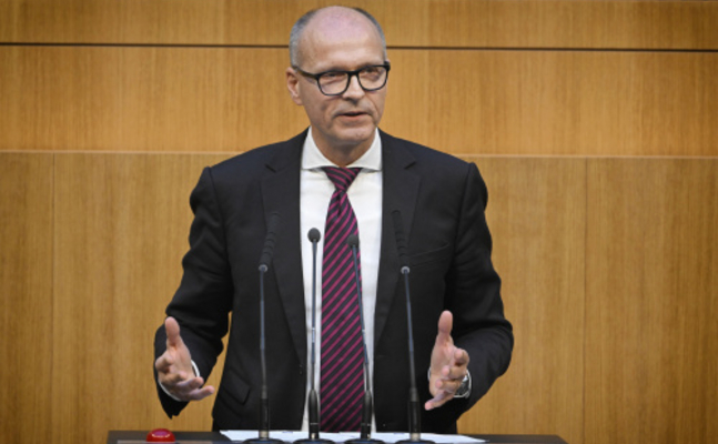 FPÖ-Justizsprecher Harald Stefan im Parlament.