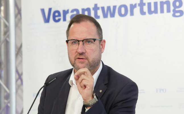 FPÖ-Generalsekretär Christian Hafenecker.