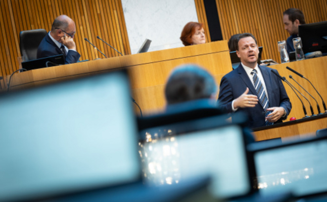 FPÖ-Gesundheitssprecher Gerhard Kaniak im Nationalrat.