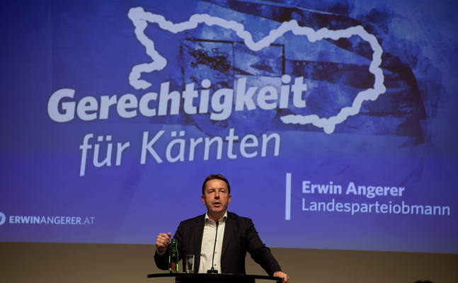 Kärntens FPÖ-Landesparteiobmann Erwin Angerer.