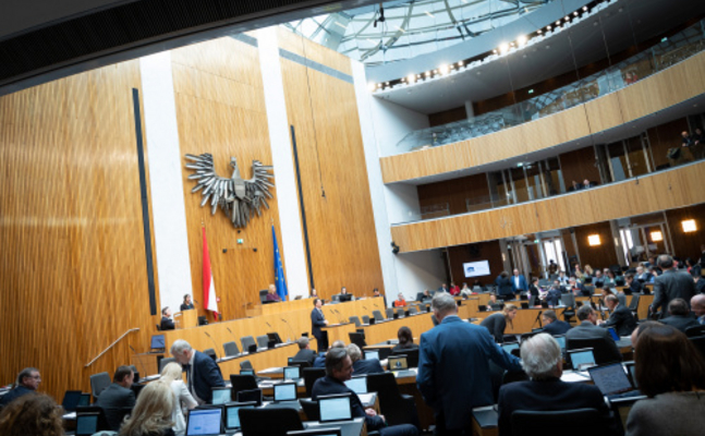 FPÖ-Gesundheitssprecher Gerhard Kaniak im Parlament.