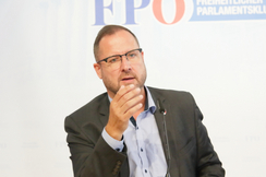 FPÖ-Generalsekretär Christian Hafenecker. 