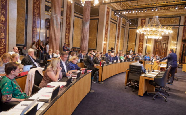 FPÖ-Bundesrats-Fraktionsvorsitzender Christoph Steiner im Bundesrat.