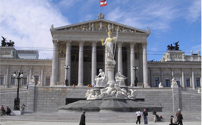 Das Parlament an der Wiener Ringstraße wird bald ohne Nobelrestaurant sein.
