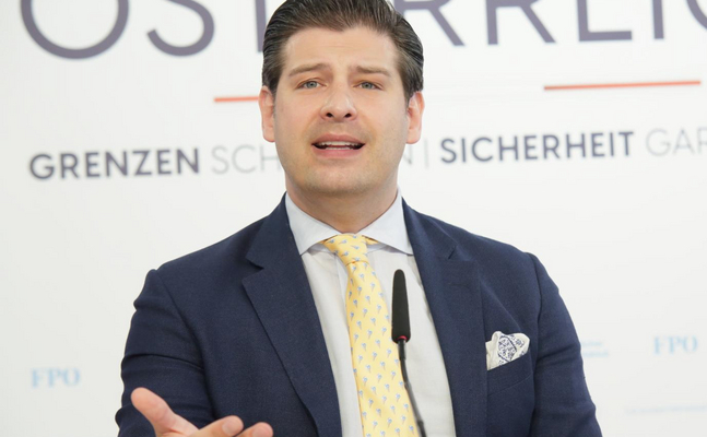 FPÖ-Bautensprecher Philipp Schrangl.