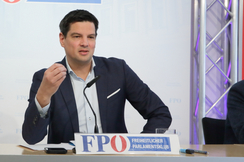 FPÖ-Sicherheitssprecher Hannes Amesbauer.