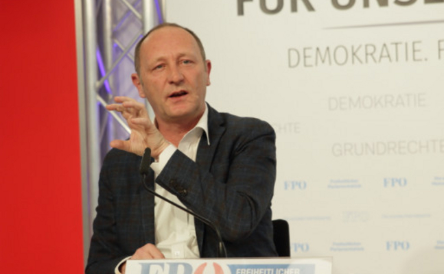 FPÖ-Wirtschaftssprecher Axel Kassegger.
