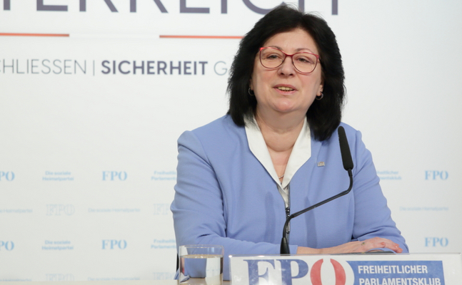 FPÖ-Frauensprecherin Rosa Ecker.