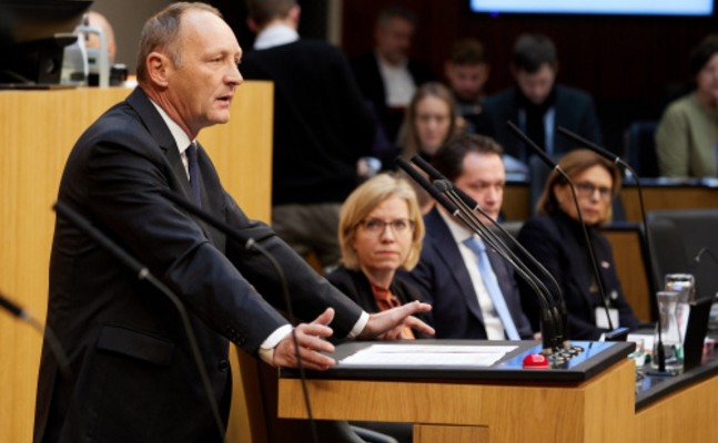 FPÖ-Energiesprecher Axel Kassegger im neuen Parlament.